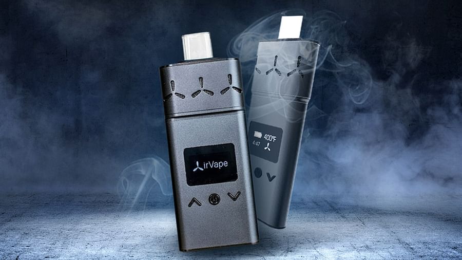 Collection of modern cannabis vaporizers