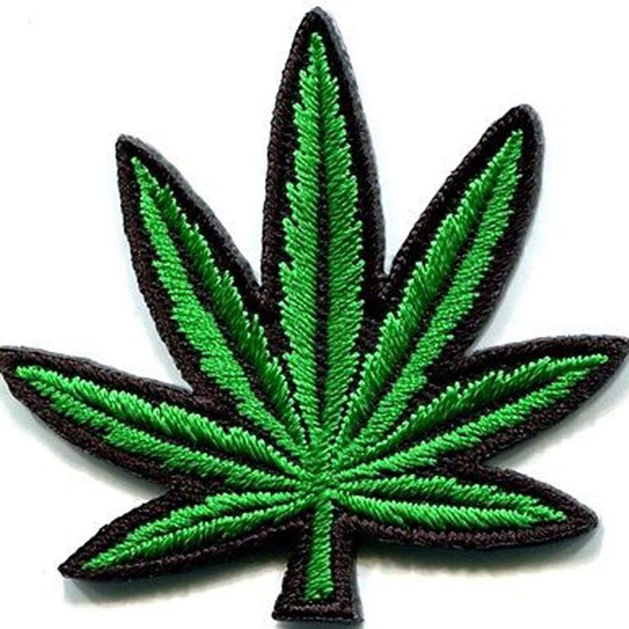 Trendy accessories with cannabis-themed embroidery designs