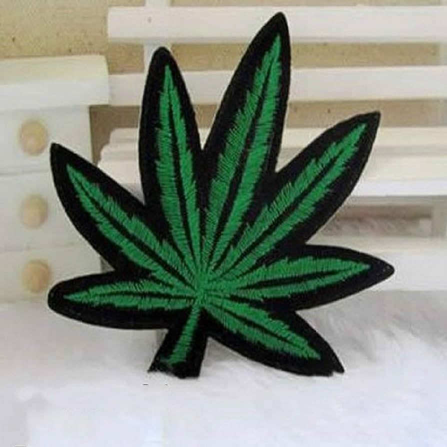 Collection of Cannabis-Themed Embroidered Accessories